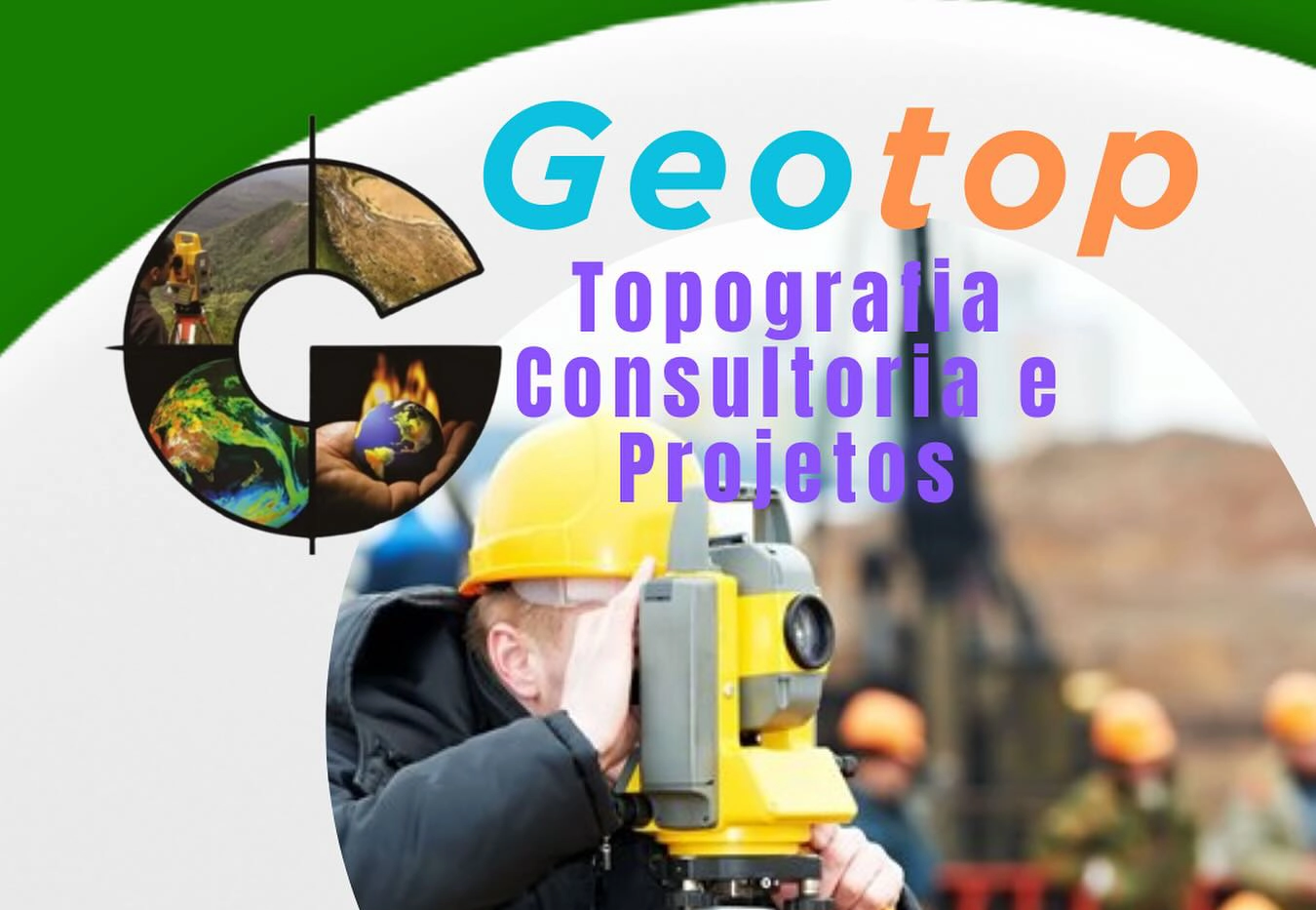 Equipamento de topografia da Geotop, cliente da BMK Marketing.